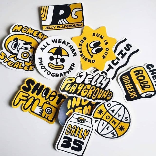 Sticker, tem nhãn dán xe, mũ bảo hiểm