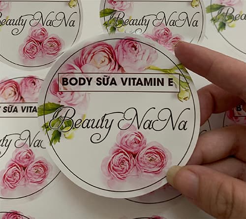 Decal Nhựa Sữa